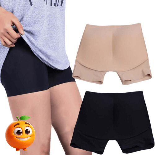 Calcinha MaluⓇ - Efeito silicone - Laranja Shop