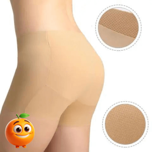 Calcinha MaluⓇ - Efeito silicone - Laranja Shop