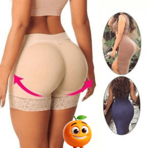 Calcinha modeladora com enchimento - Bundex - Laranja Shop