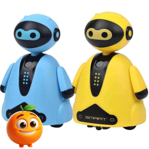 Brinquedo Educativo 1 a 8 Anos Infantil - Robot - Laranja Shop