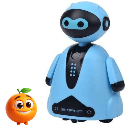 Brinquedo Educativo 1 a 8 Anos Infantil - Robot - Laranja Shop