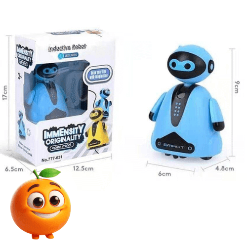 Brinquedo Educativo 1 a 8 Anos Infantil - Robot - Laranja Shop