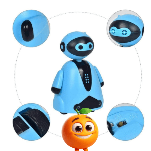 Brinquedo Educativo 1 a 8 Anos Infantil - Robot - Laranja Shop