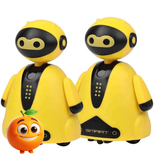 Brinquedo Educativo 1 a 8 Anos Infantil - Robot - Laranja Shop