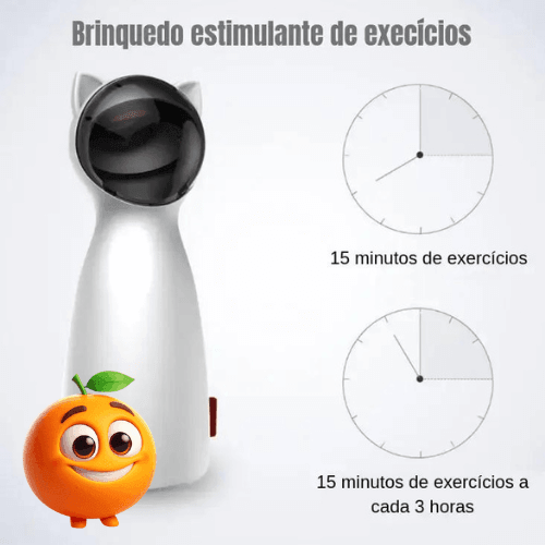 Brinquedo Estimulante de Exercícios para Gatos - Laranja Shop