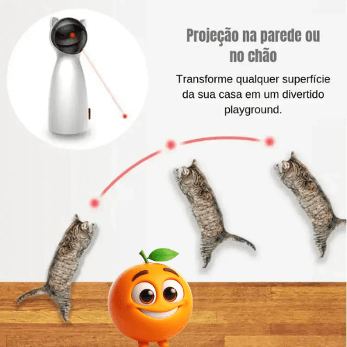 Brinquedo Estimulante de Exercícios para Gatos - Laranja Shop