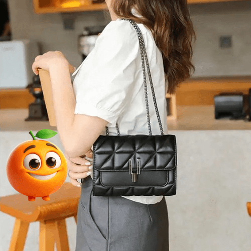 Bolsa Feminina Modelo Zar Fashion - Laranja Shop