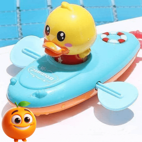 Brinquedo Pato Remador - Laranja Shop