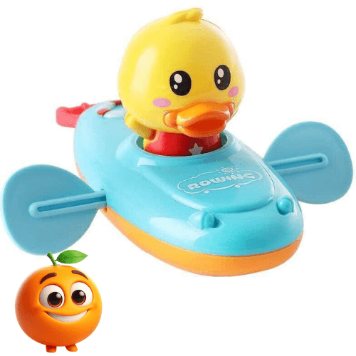 Brinquedo Pato Remador - Laranja Shop