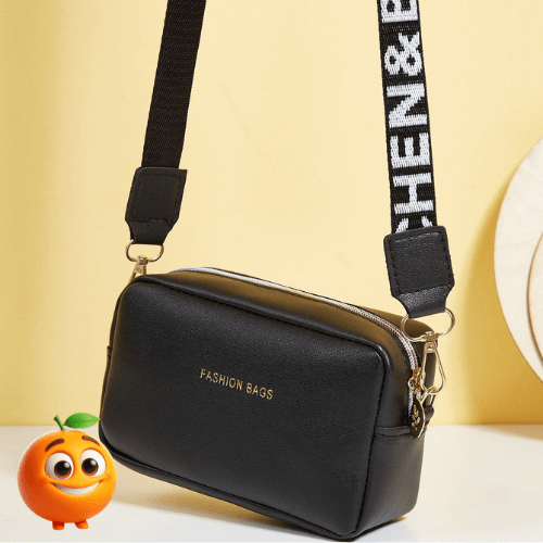 Bolsa Couro Mini Elegante Crossbody - Laranja Shop