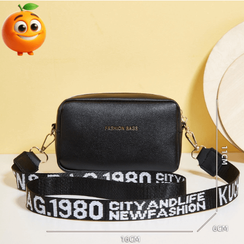 Bolsa Couro Mini Elegante Crossbody - Laranja Shop