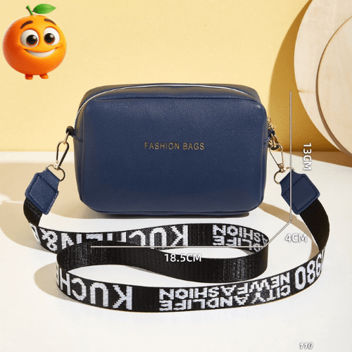 Bolsa Couro Mini Elegante Crossbody - Laranja Shop