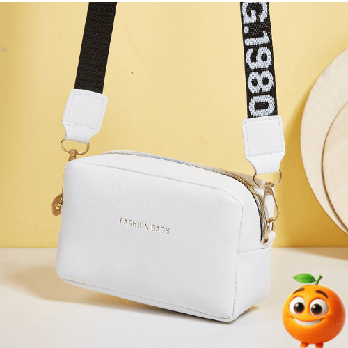 Bolsa Couro Mini Elegante Crossbody - Laranja Shop