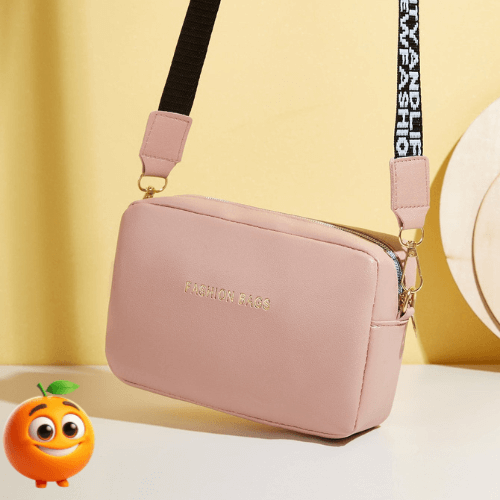 Bolsa Couro Mini Elegante Crossbody - Laranja Shop