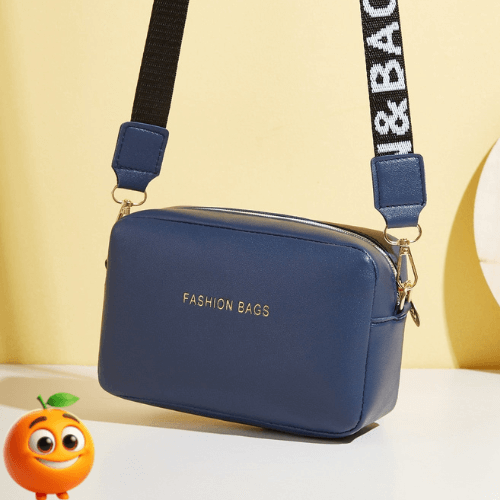 Bolsa Couro Mini Elegante Crossbody - Laranja Shop