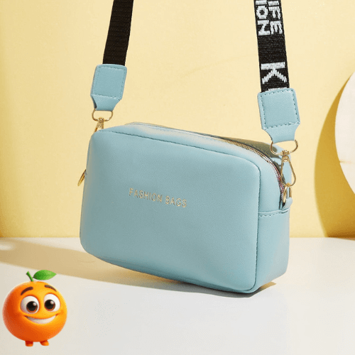 Bolsa Couro Mini Elegante Crossbody - Laranja Shop