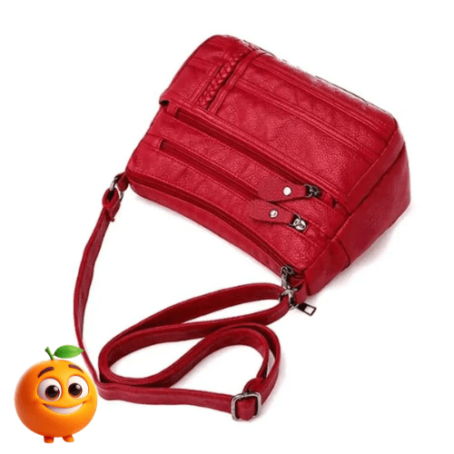 Bolsa Feminina de Couro - Sierra - Laranja Shop