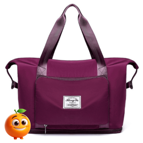 Bolsa Feminina Expansível - Laranja Shop