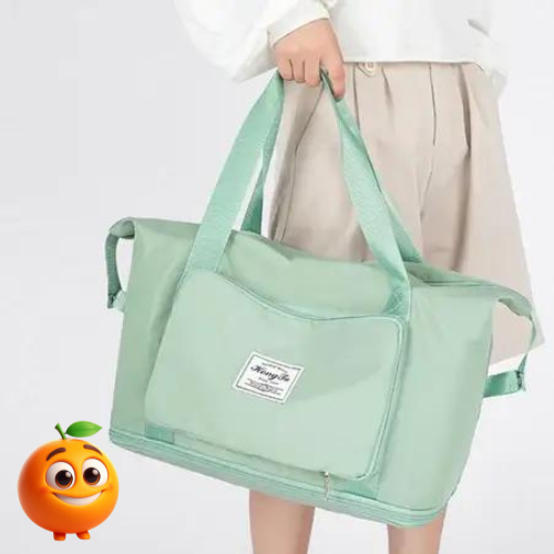 Bolsa Feminina Expansível - Laranja Shop