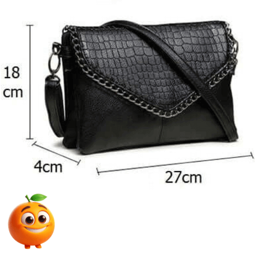 Bolsa Feminina Modelo Beauty V - Laranja Shop