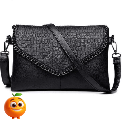 Bolsa Feminina Modelo Beauty V - Laranja Shop