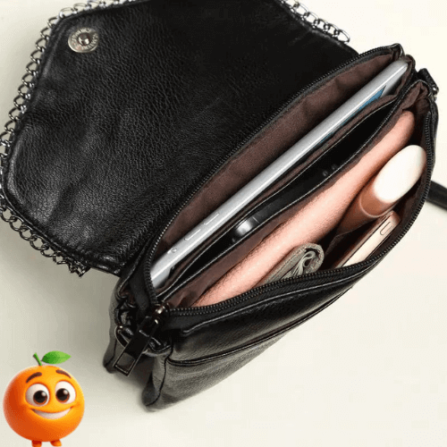 Bolsa Feminina Modelo Beauty V - Laranja Shop