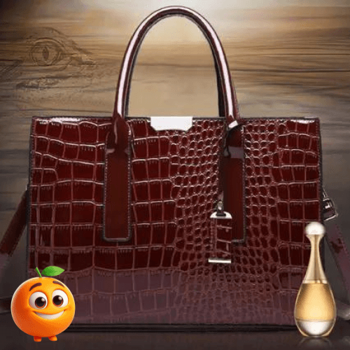 BOLSA FEMININA MODELO NELLY - Laranja Shop