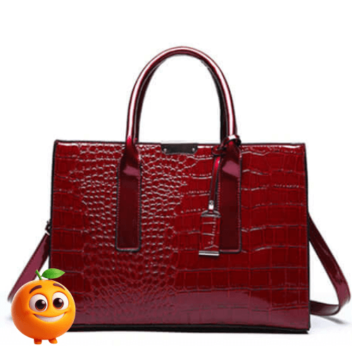 BOLSA FEMININA MODELO NELLY - Laranja Shop