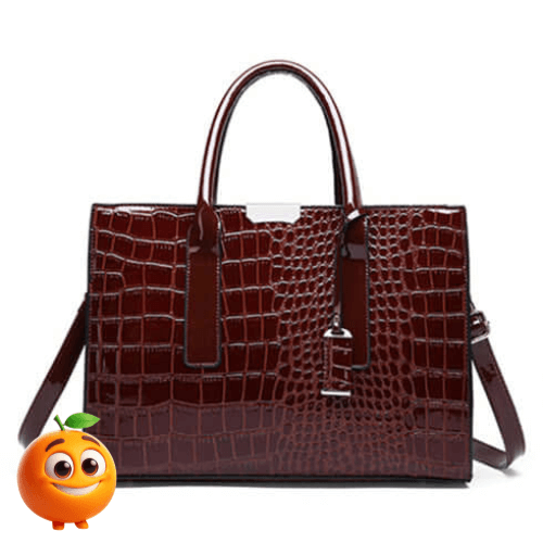 BOLSA FEMININA MODELO NELLY - Laranja Shop