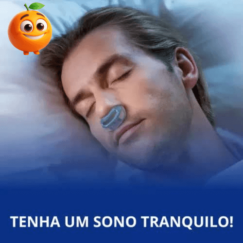 Anti Ronco Elétrico Mini Cpap - - Laranja Shop