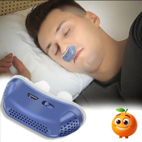 Anti Ronco Elétrico Mini Cpap - - Laranja Shop