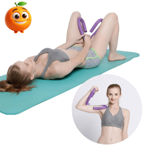 Aparelho para exercícios - Pelvis, coxa e bumbum - Laranja Shop