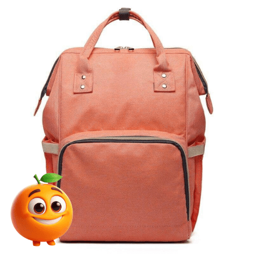 Bolsa Maternidade Térmica LeQueen - Laranja Shop