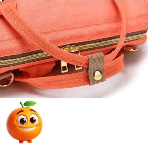 Bolsa Maternidade Térmica LeQueen - Laranja Shop