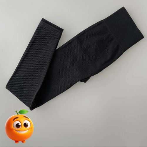 Calça Legging Push Up Sem Costura de Academia. - Laranja Shop