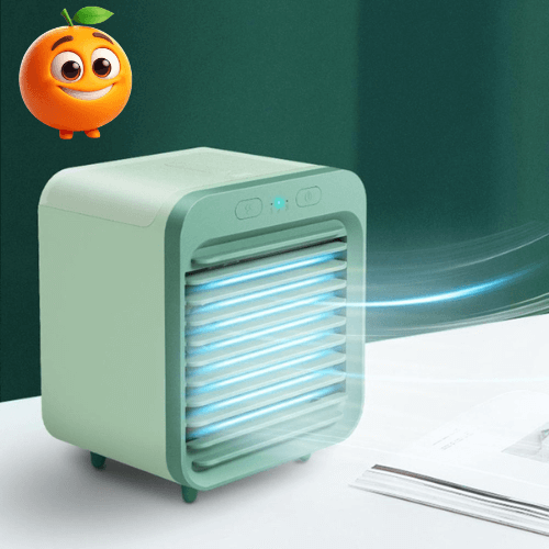 Ar-Condicionado Portátil para Casa Climatizador/Electroluz - Laranja Shop