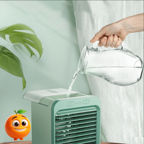 Ar-Condicionado Portátil para Casa Climatizador/Electroluz - Laranja Shop