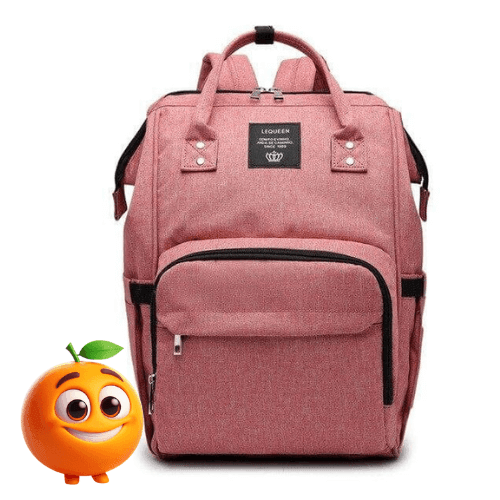 Bolsa Maternidade Térmica LeQueen - Laranja Shop