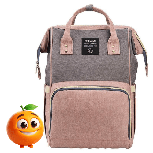 Bolsa Maternidade Térmica LeQueen - Laranja Shop