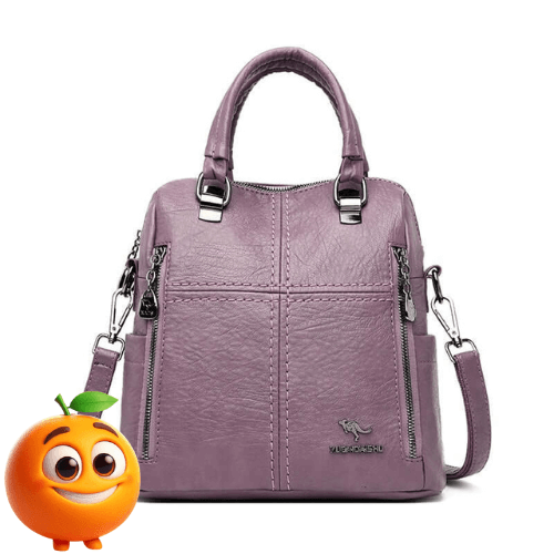 Bolsa Transversal Feminina Casual - Aussie - Laranja Shop