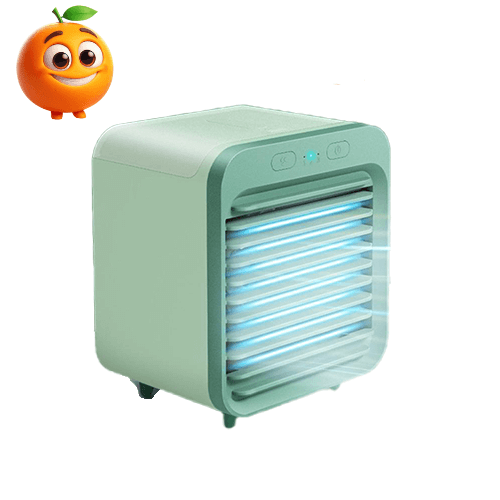 Ar-Condicionado Portátil para Casa Climatizador/Electroluz - Laranja Shop