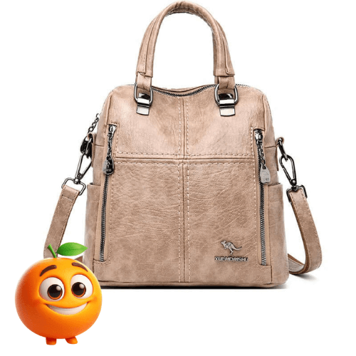 Bolsa Transversal Feminina Casual - Aussie - Laranja Shop