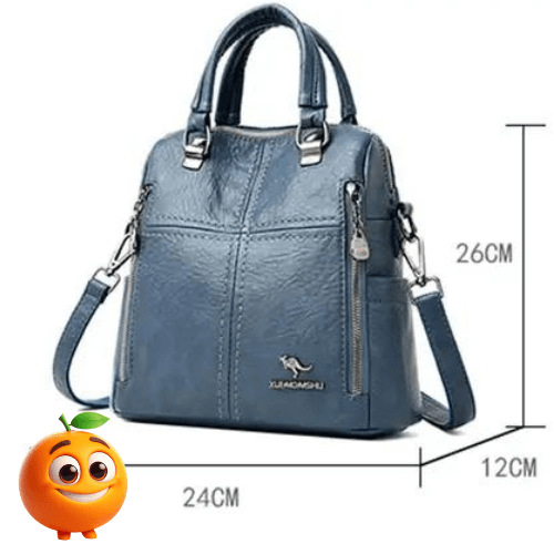 Bolsa Transversal Feminina Casual - Aussie - Laranja Shop