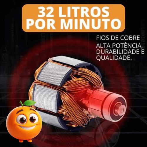 Bomba de Transferência de Óleo e Água Profissional - Laranja Shop