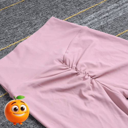 Calças De Yoga De Nylon Para Mulheres - Laranja Shop