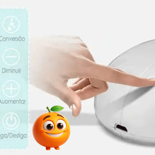 Bombinha para retirada de leite materno Elétrica/MonEasy - Laranja Shop