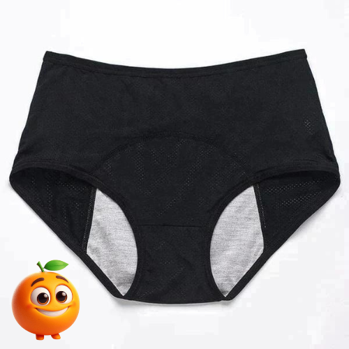 Calcinha Conforto - Antivazamento - Laranja Shop