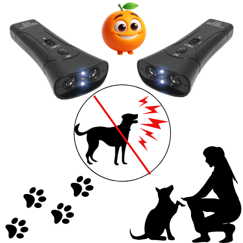 Adestrador de cães Ultrassônico Anti-Latido - Laranja Shop