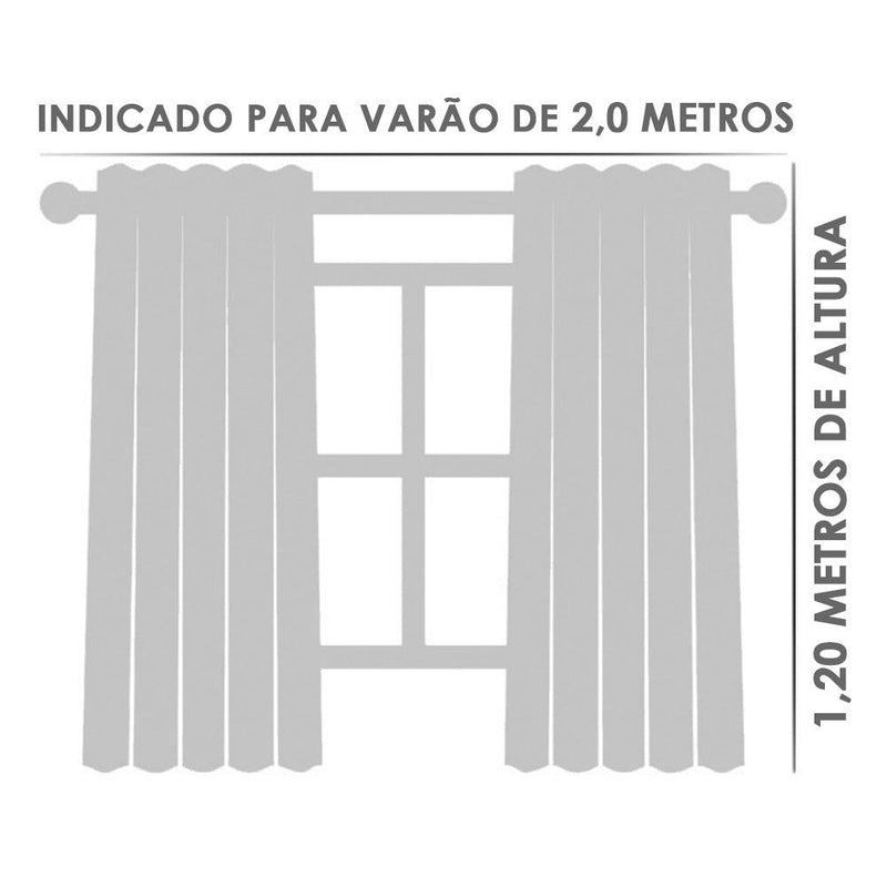 Cortina para Cozinha de Voil com Forro de Microfibra - Conforto e Beleza para o Seu Ambiente - Empire Woman's Life 