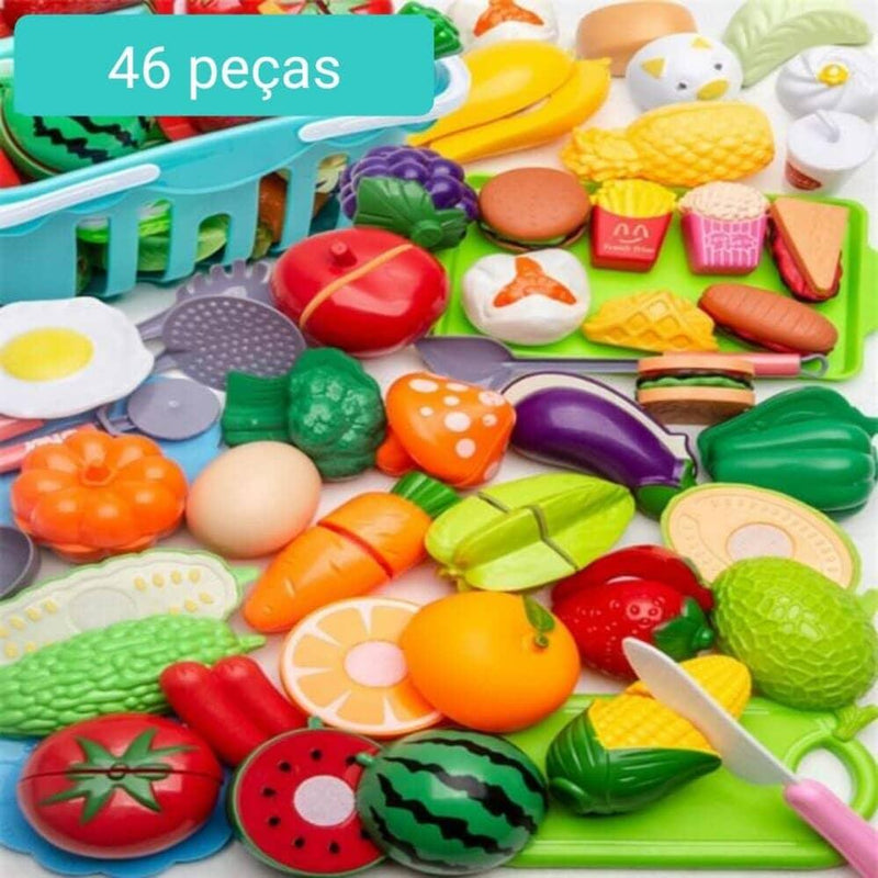 Conjunto de Comidas - Brinquedo de comidinhas divertidas para sua criança - Empire Woman's Life 